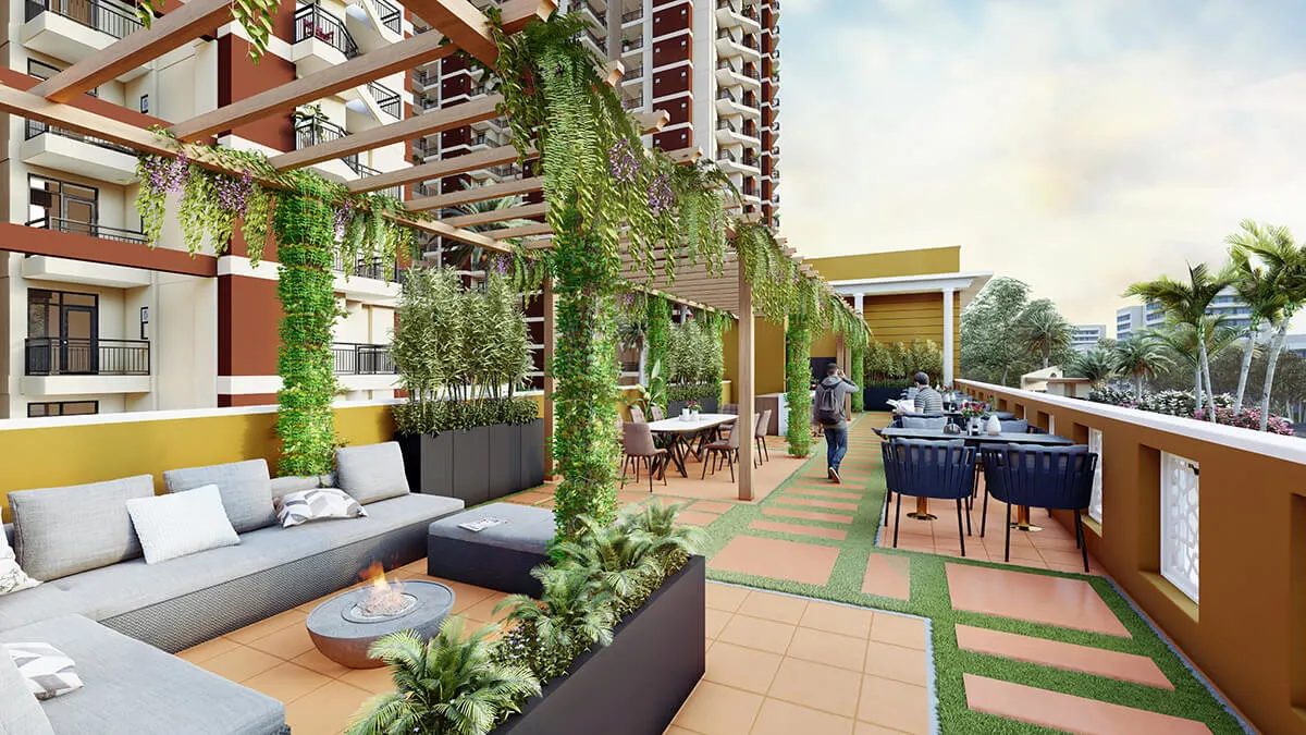 Terrace dining
